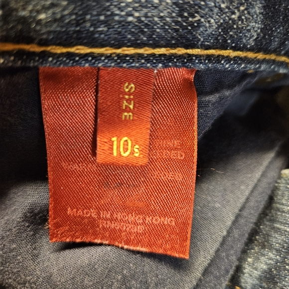 X2 Quality Denim Eva Full Leg Flare Low Rise sz10 E.U.C. - Picture 5 of 10